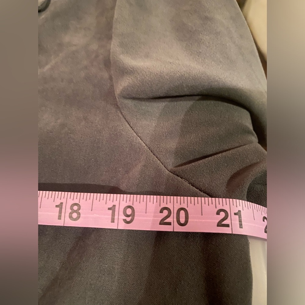 Green 2 Button Coat - Picture 4 of 4